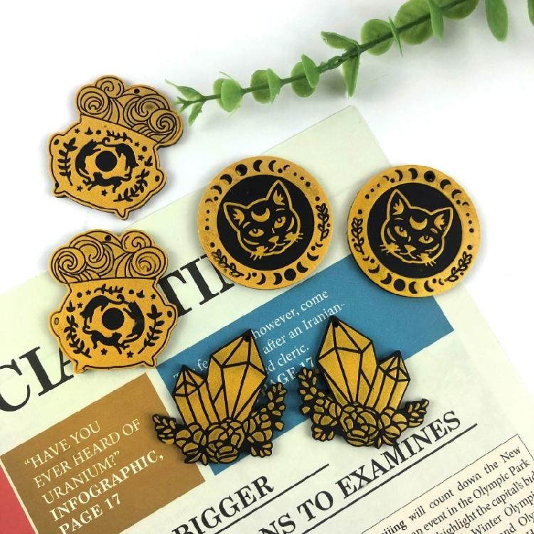 Ohrringanhänger Kristallharzformen Silikonform Wassertropfenanhänger Epoxidharz-Bastelarbeit