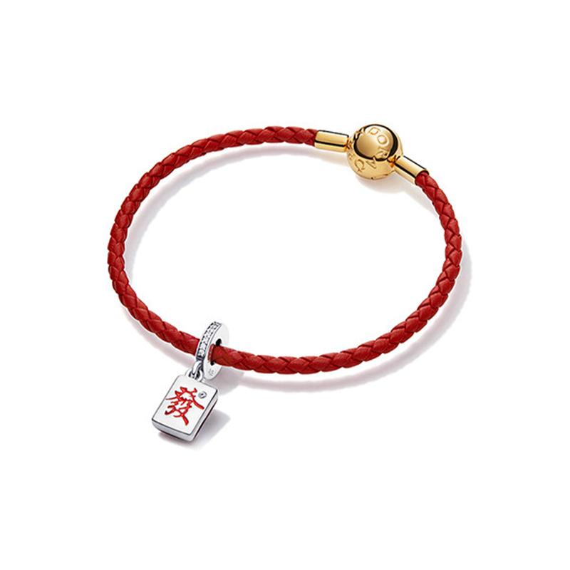 Pandora Lucky Rabbit Linmen Weaving Bracelet Women's Style zt2583