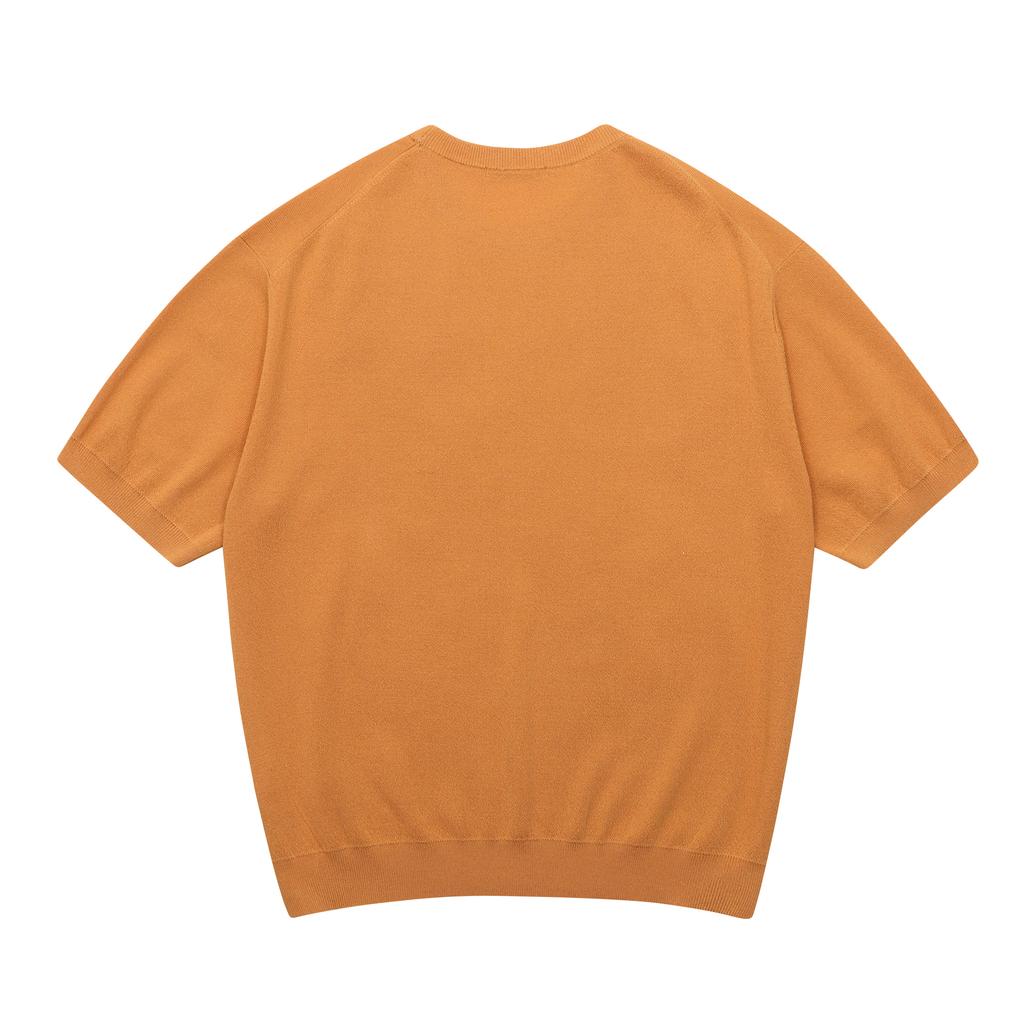 LEDEPT Summer Cool Knit Pullover [Orange]
