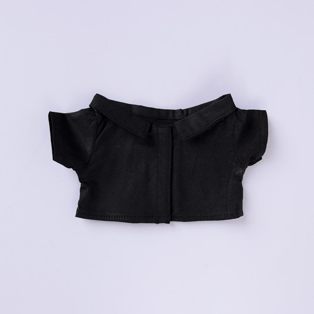 Solid Shirt Doll Clothes for 10/15/20cm Idol Doll Doll Clothes Cute Mini Doll Shirt  Girl