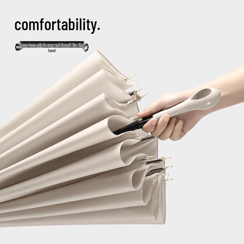 Mido M1613 Japanischer Stil Verstärkter 16-Rippen Winddichter Langstielschirm