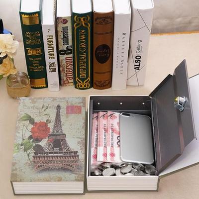 Simulated Book Safe with Lock Storage Box, Password Storage Tank, Fake Book Storage Tank, Mobile Phone Box