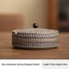 DeOu Xingguang Chinese Style Ceramic Ashtray with Lid
