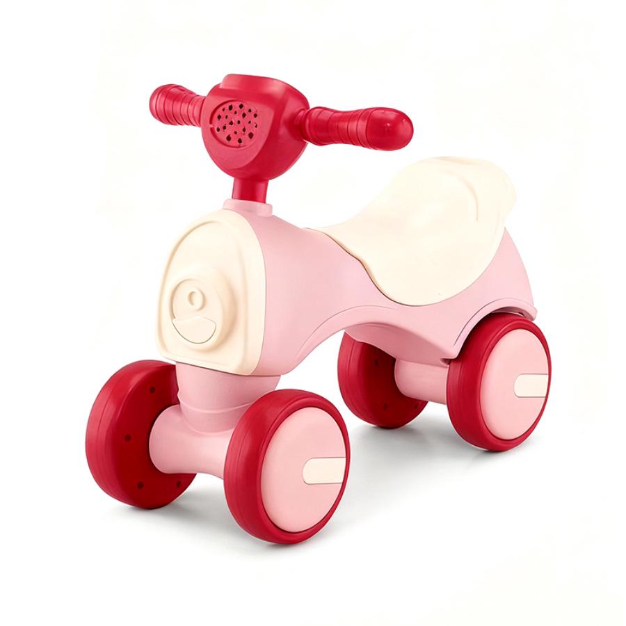 Children's Walker: No-Pedal Baby Balance Bike with Lights & Music