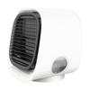 Air Cooler Fan Mini Desktop Air Conditioner with Night Light Mini USB Water Cooling Fan Humidifier Purifier Multifunction Summer