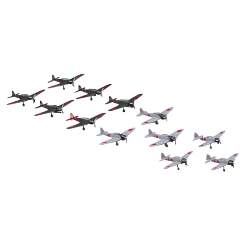 Hasegawa 1/350 Japanese Navy Aircraft Carrier-Based Aircraft Set, Plastic Model Parts QG30