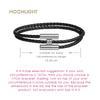 MOONLIGHT Classic H Button Braceles for Women Double-layer Leather Charm Bracelet Female Fashion Couple Jewelry Gifts 13 Colors
