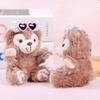 Cute Shelliemay Sitting Position Sunglasses Plush Toy Doll Pendant Keychain For Bag Decoration And Collectors Gift