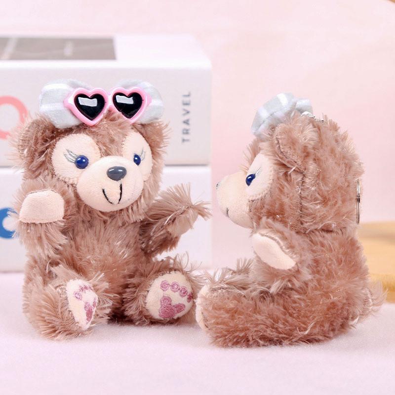 Cute Shelliemay Sitting Position Sunglasses Plush Toy Doll Pendant Keychain For Bag Decoration And Collectors Gift