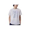 Puma Letter Logo Print Pullover Round Neck Short Sleeve T-Shirt Unisex T-Shirt White 683446-02