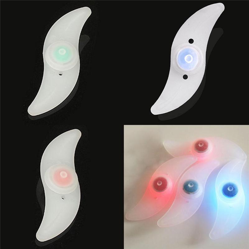 Bicycle Cycling Spoke Wire Tire Tyre Wheel LED Bright Lamp Mountain Bike Light Colorful Funny Wheel