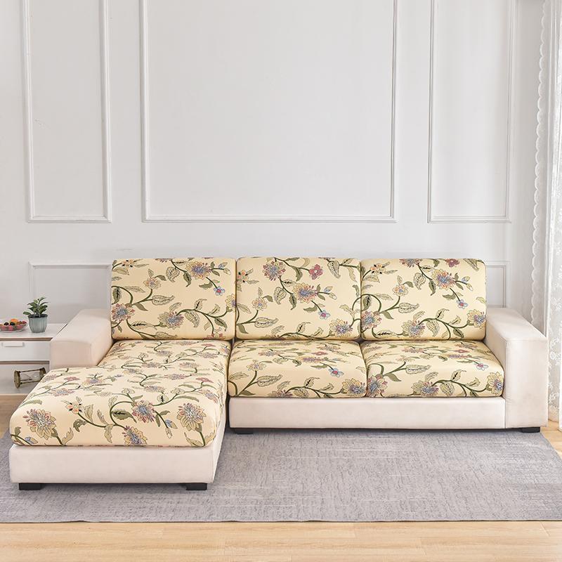 Jacquard Sofa Cushion Cover 1/2/3/4/L PC Anti Pet Scratching All-season Universal Pet Anti Dirt Sofa Cover Easy To Install
