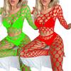New Top with Pantyhose Sexy Lingerie Set Exotic Costumes Women Fishnet Teacher Uniform Sexy Nightgown Female Sleepwear Erotic