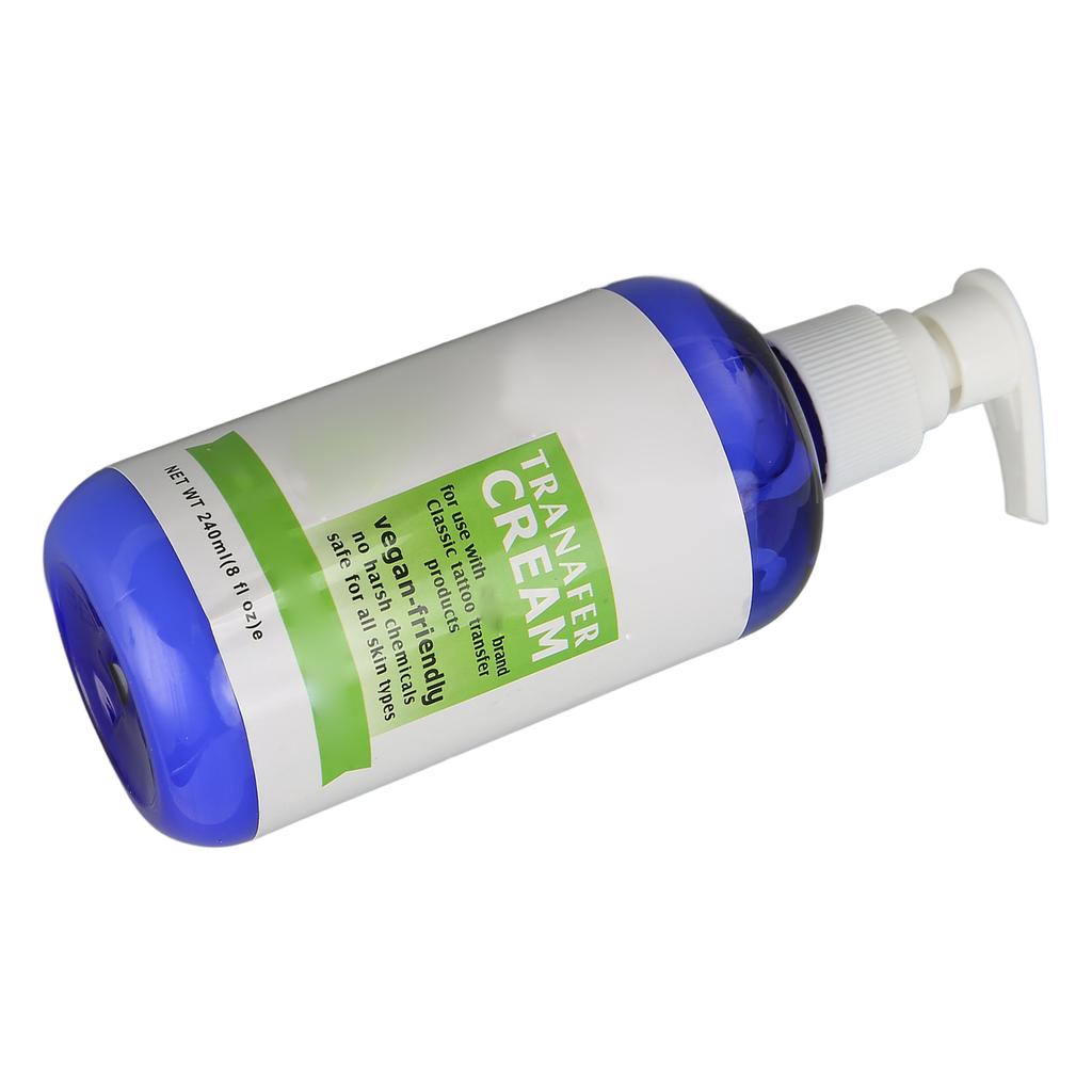 240ml Tattoo Transfer Print Cream Clear Patterns Safe Gentle Lasting Tattoo Transfer Ointment Tattoo Stencil Gel