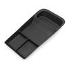 Ergonomic Automotive Center Console Organizer Tray None Toxic TPE Storage Box Solution For Vehicles Neat Interior Space