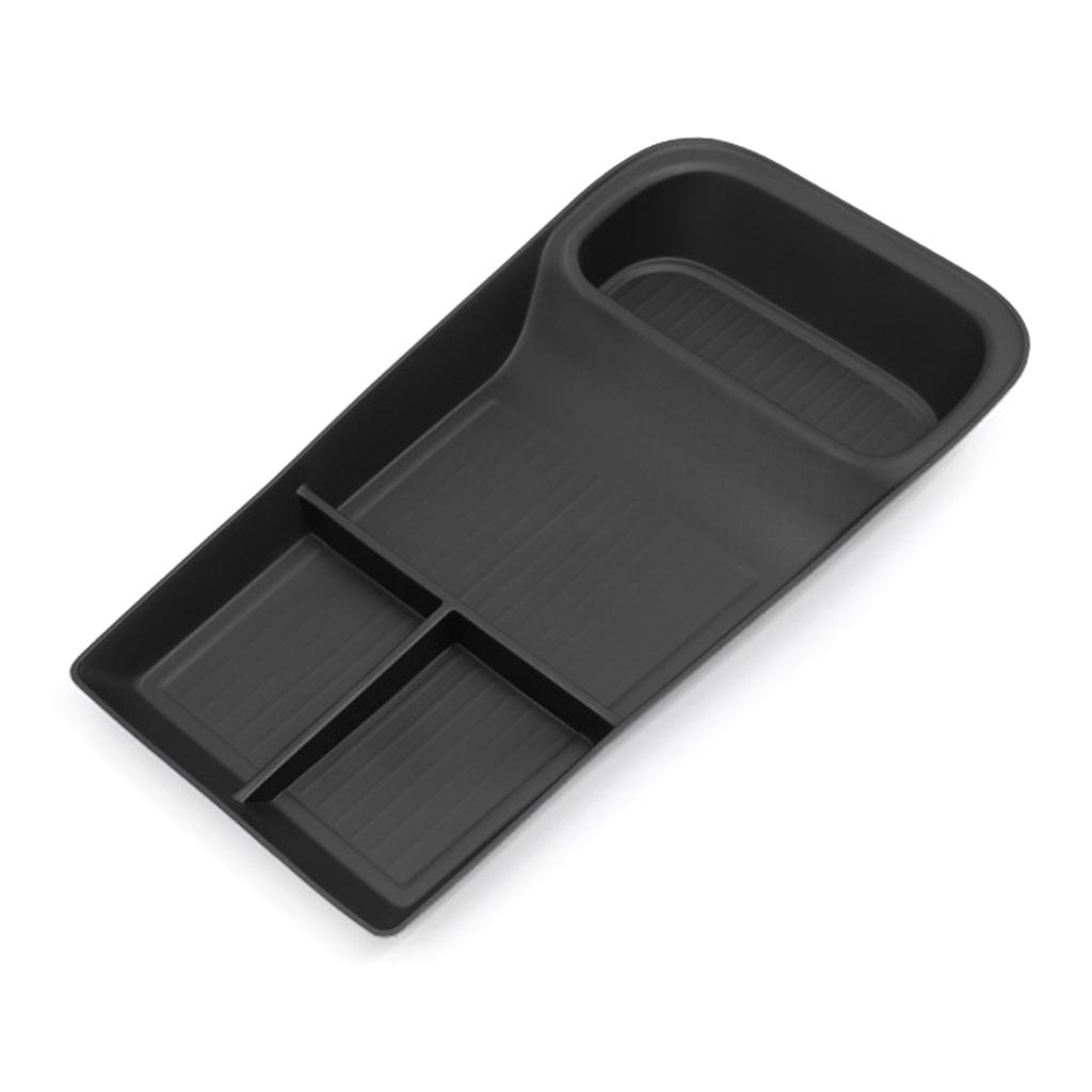 Ergonomic Automotive Center Console Organizer Tray None Toxic TPE Storage Box Solution For Vehicles Neat Interior Space