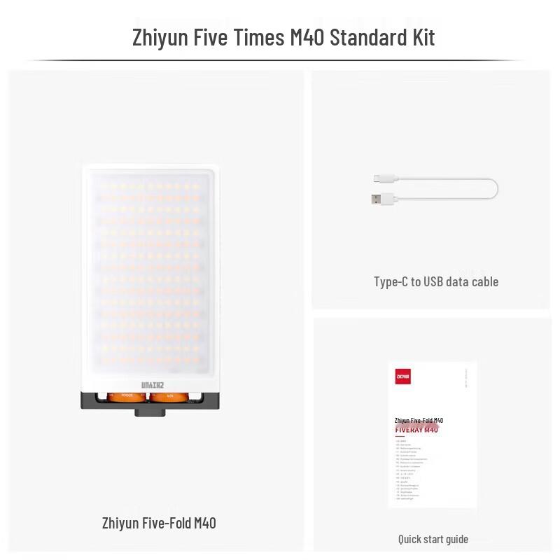 Zhiyun M40 Portable LED Video Light