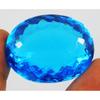 Certified 302 Ct Blue Topaz Brazilian Natural Oval Cut Loose Gemstone
