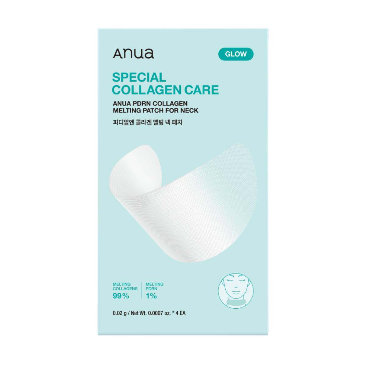 Anua PDRN Collagen Melting Neck Patch Hydrating Firming 0.05g x 4ea