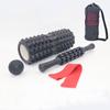33cm Halbmond Wolfszahn Yoga Säule Massagestab & Faszienball Set - Hohlschaum Pilates Rolle