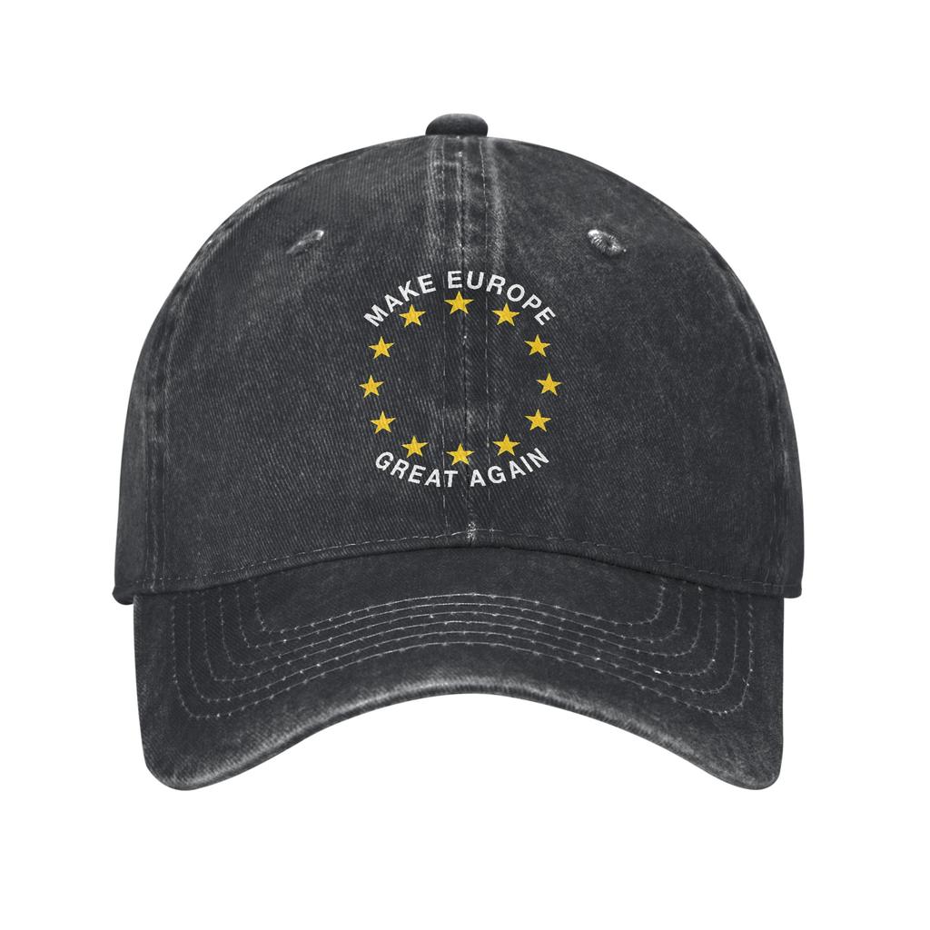 MEGA Make Europe Great Again Baseballová čiapka Slnko Lov Kempovanie Dropshipping Praná Trucker Čiapka Unisex Unisex Štýlová Snapback Čiapka