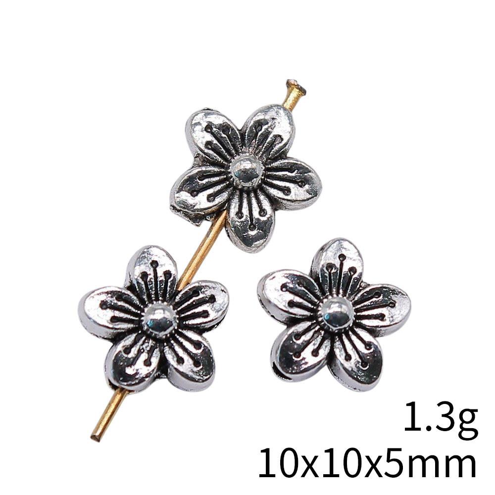 Bead Material Jewelry & Accessories Flower Small Hole Beads Spacer Accessories Parts Beads Jewelry Making Findings For Diy