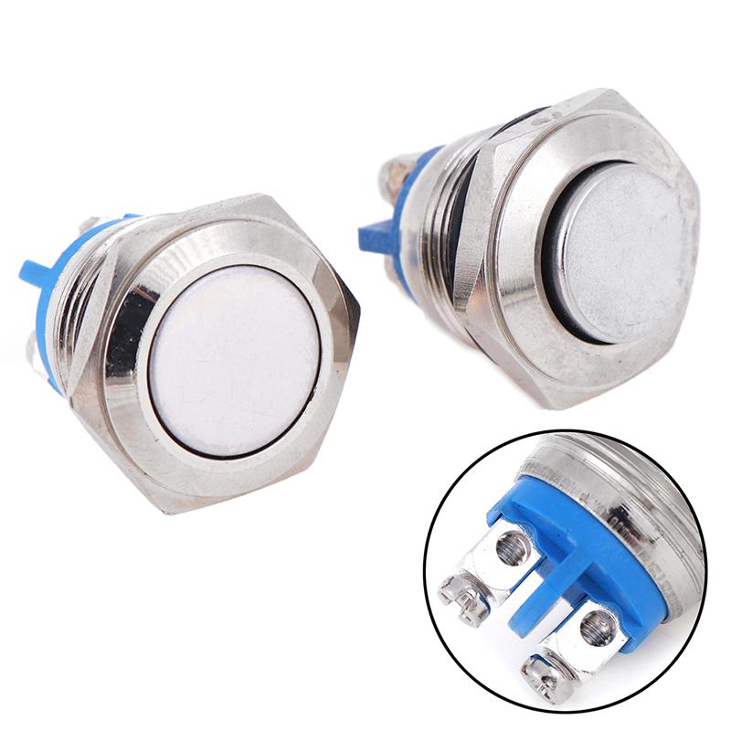 16Mm Metal Push Button Switch No Momentary Reset Self-Reset Push Button Switch