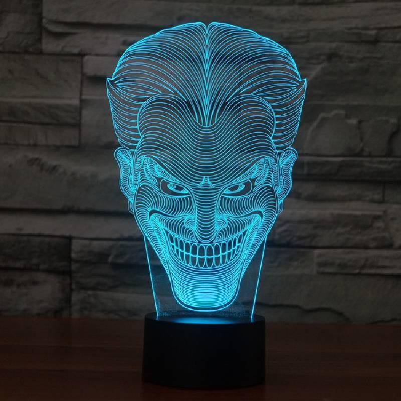 Led Night Superheroes Light Color Changing Mode Living Room Decor Bedroom