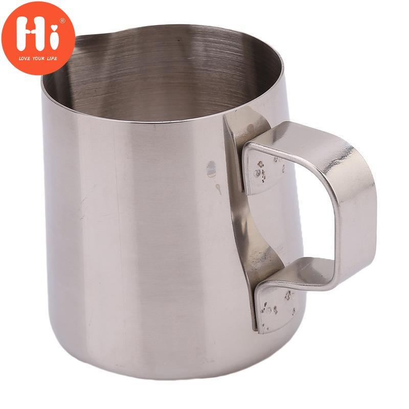Hola, 1 pieza de acero inoxidable para cocina, artesanía, taza para café expreso, té, leche, café con leche, jarra