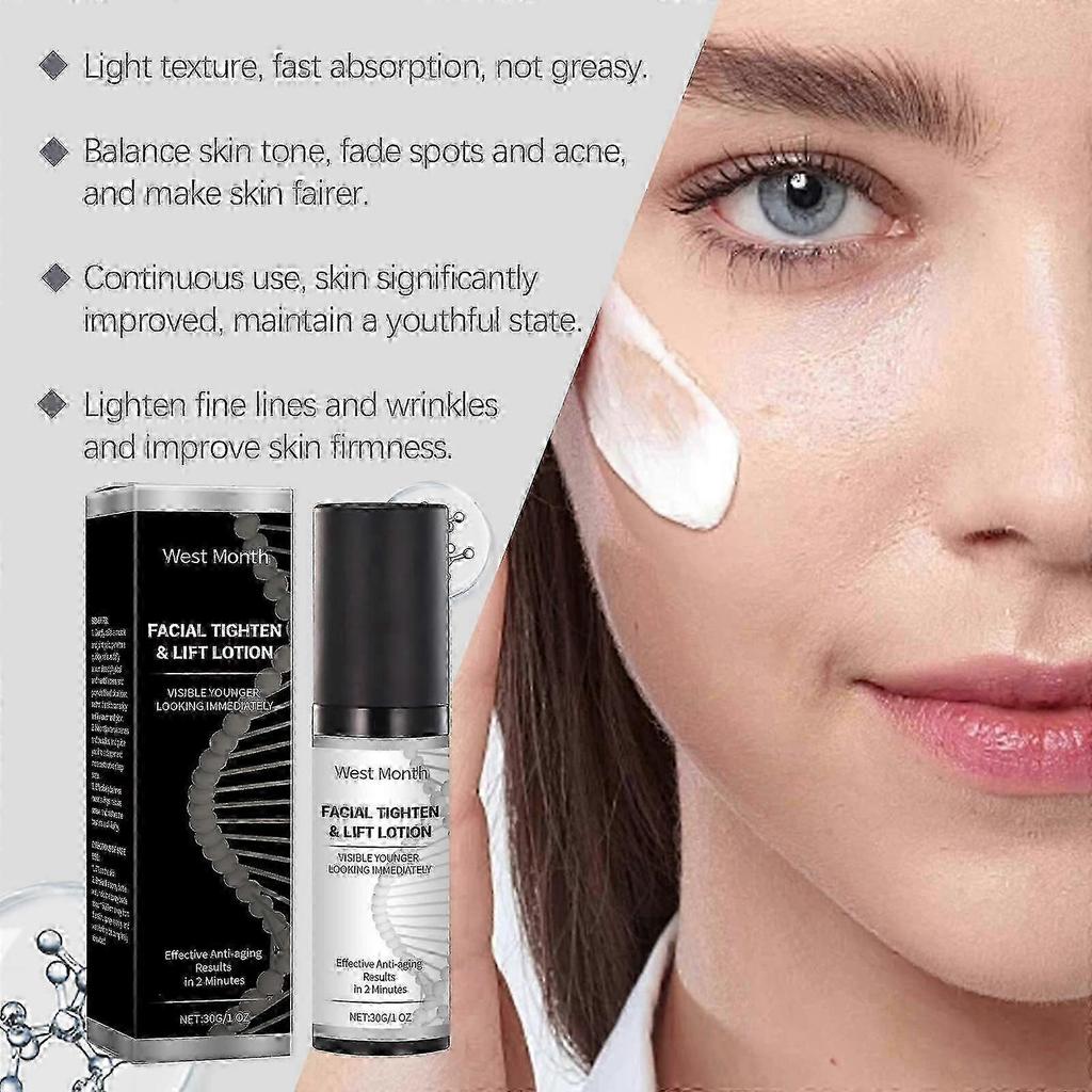 Instant Face Lift Cream, Temporary Face Tightening & Lifting Lotion, Hyaluronic Acid Serum For Face, Anti-Aging Serum for All Skin