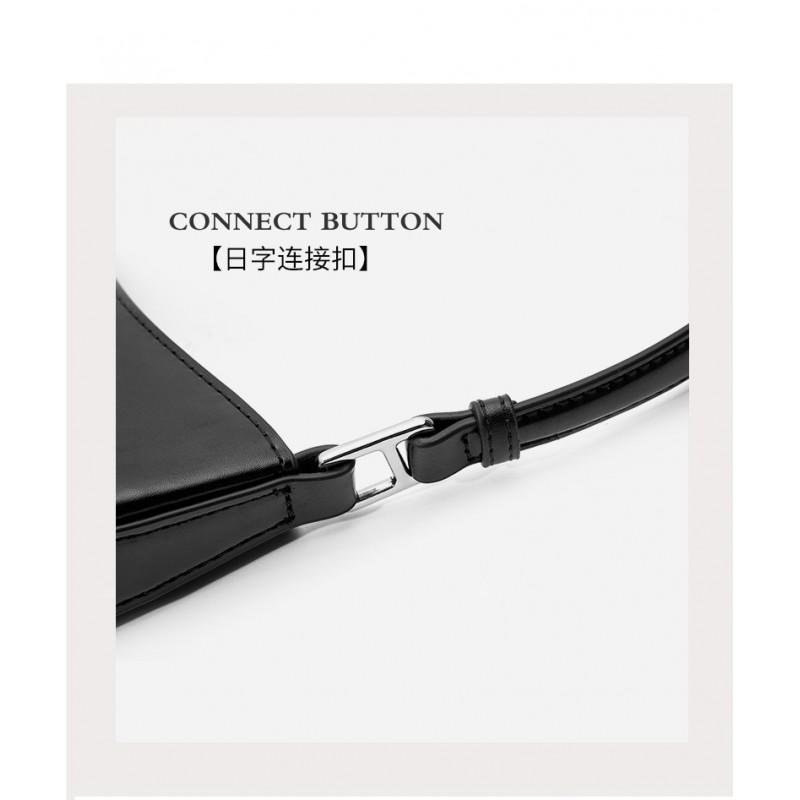 Premium Niche Design French Stick Bag Genuine Leather Women's 2025 New Fashionable Underarm Shoulder Tote
