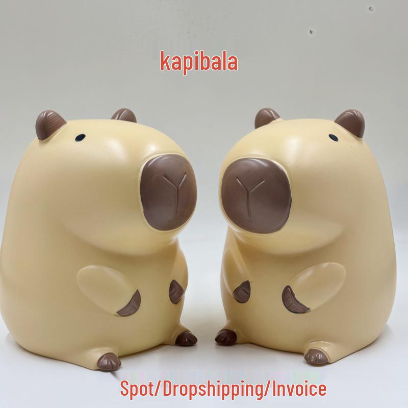 

Capybara & Otter Plush Toy - Runny Nose Doll Pendant Gift