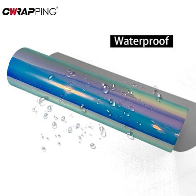 Rainbow Electroplating Blue Film Waterproof Motorcycle Adhesive Vinyl Paper for Car Foil Car Tuning Accessories Auto Motorcycles
