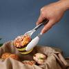 White Silicone Non-Stick Kitchenware Food Clip Scraper Oil Brush Egg Beater Cookware Utensils Set Heat Resistant Party Kitchen Gadget