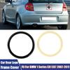 Car Accessories Tailgate Rear  Frame Cover Decoration Trim Gloss Black Fit For BMW 1 Series E81 E87 2007 2008 2009 2010 2011