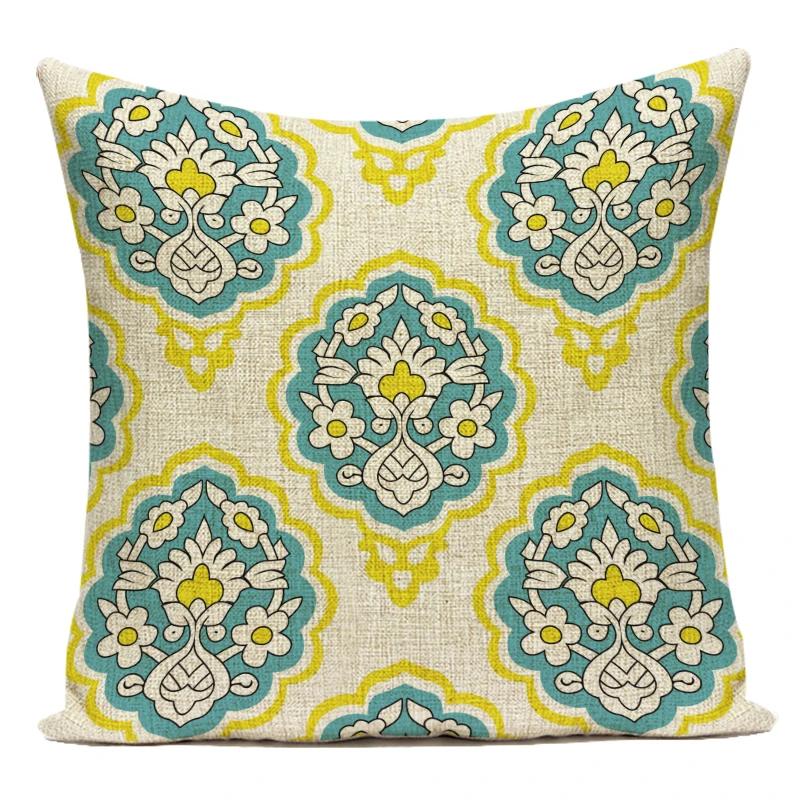 Modern Bosnia Abstract Pillow Cover Geometric Stripes Cushion Cover Custom Pillowcase Sofa Home Decorative Throw Pillows