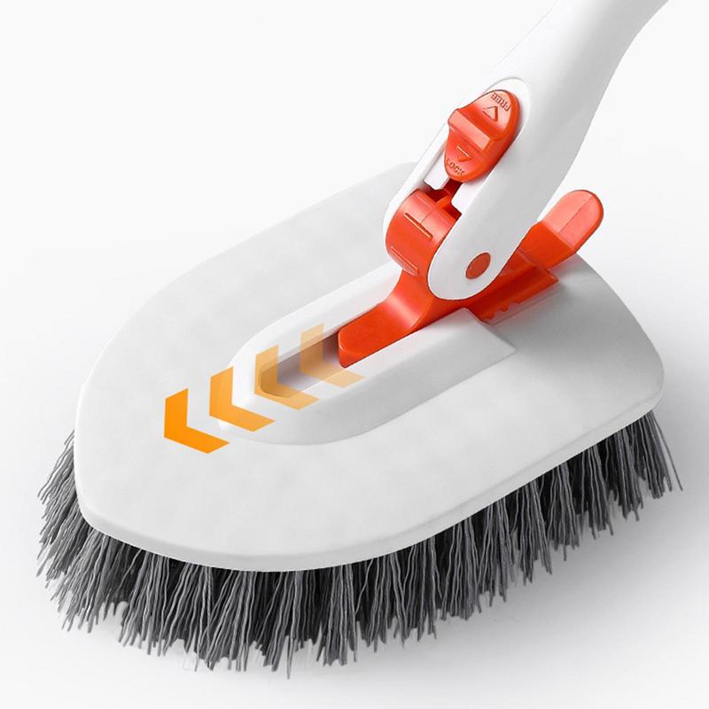 4 in 1 Household bathroom long handle brush multi-purpose Tile Scrubber for floor wall ceramic tile Stiff Bristle cleaning tools