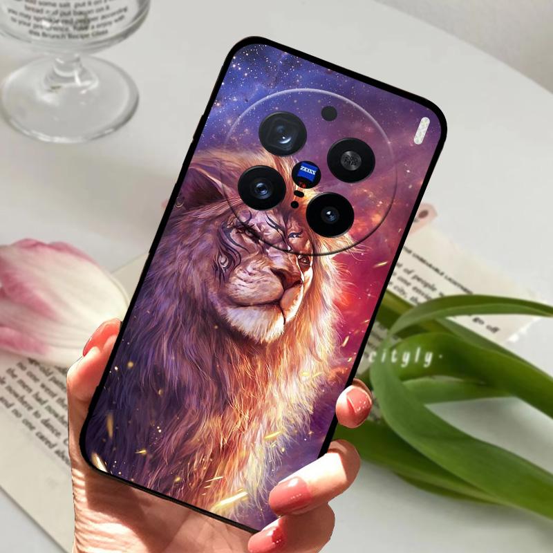 For Vivo X200 Pro Case X 200 Cute Animal Silicone Soft TPU Phone Cover For VIVO X200 Pro Mini 5G Protective Bumper Fundas Cases