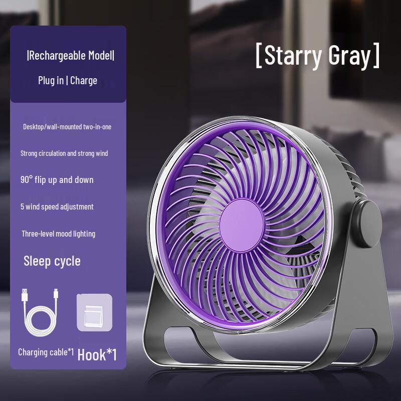 OEING Z2 2-in-1 USB Desktop Circulation Fan