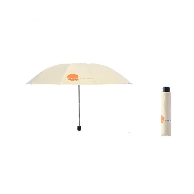 Heaven 31186E 10-Rib Three-Fold Sun & Rain Umbrella