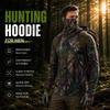 Herren UV-Schutz Jagdhemd Langarm Schnelltrocknend Atmungsaktiv Mit Kapuze Outdoor Angel Camping Wandern Bekleidung