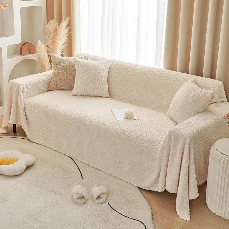 

Чехол на диван, полотенце, зимний минималистичный современный чехол для дивана, подушка, плюшевый чехол, одеяло, универсальный универсальный зимний чехол, утолщенная ткань 180*260cm