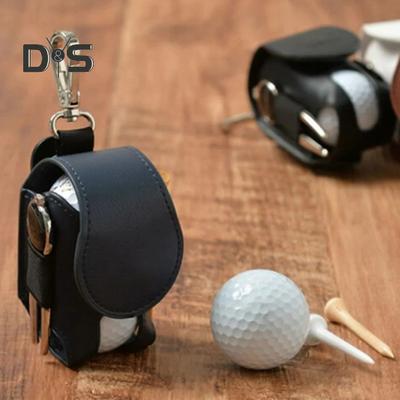 Golf Ball Pouch Golf Ball Holder Tee Bag Portable Outfit Organizer Bag Golf Accessories for Divot Repair Tool Tee Golfball