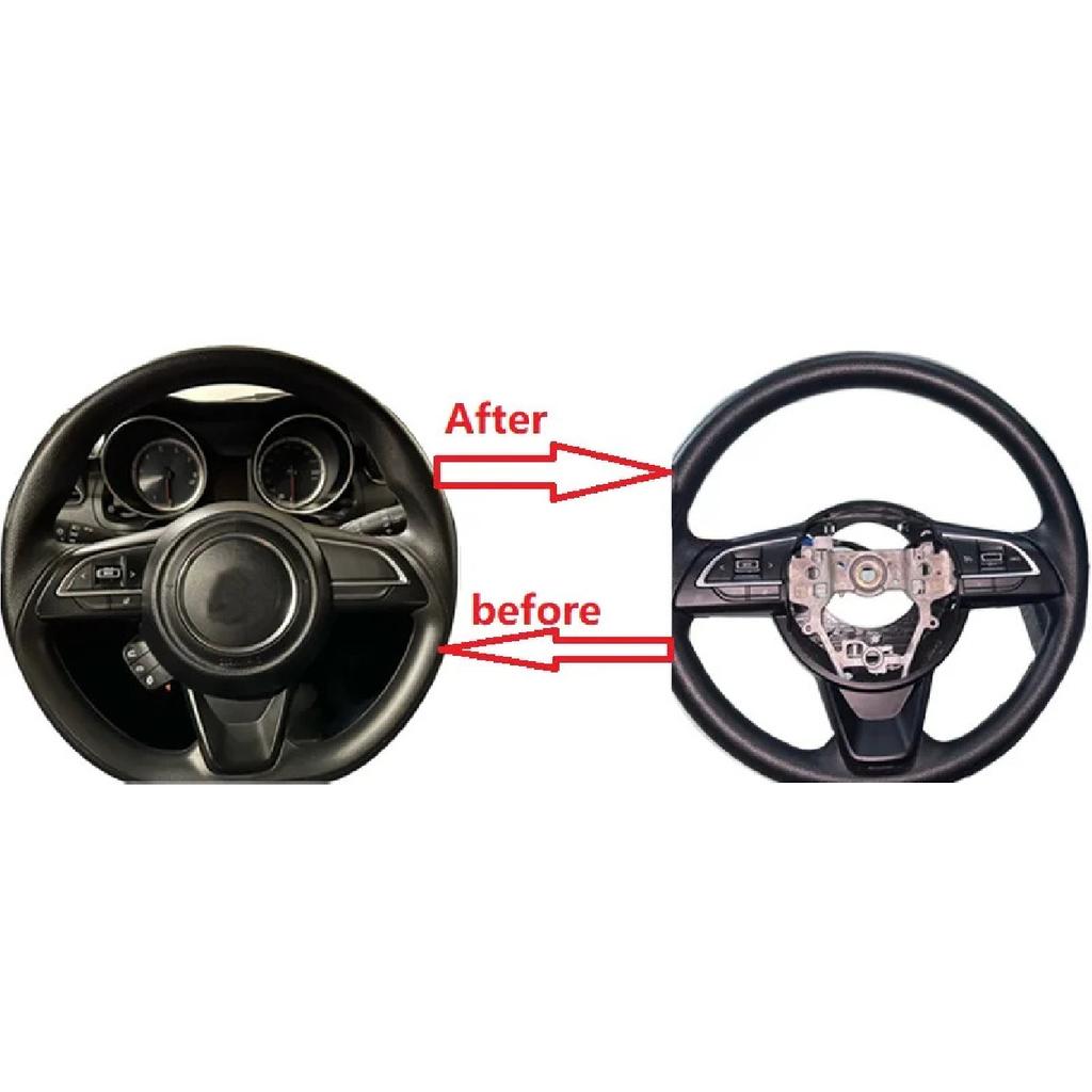For Suzuki Swifts Jiminy XL7 2019 Car Cruise Control Buttons Multi-functional Steering Wheel Music Volume Buttons