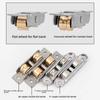 1Pc Stainless Steel Window Pulley Glass Upperand Down Pulleys Wheel Sliding Door Roller Runner Mute Wheel Track Pulley Furniture