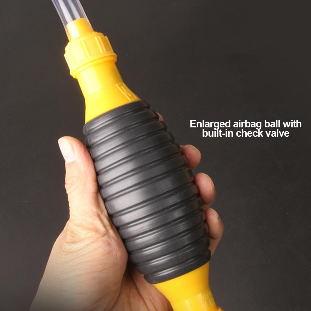 1/1.5/2/3M Manual Fuel Pump Car Fuel Tank Sucking Pipe Extractor Kit Hand-holder Petrol Gas Manual Pump For Car Motorcycle Truck