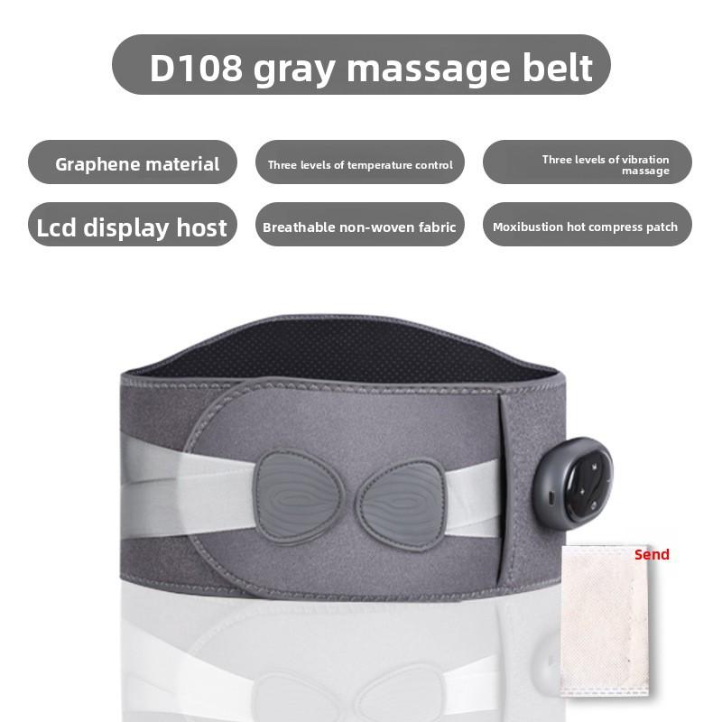 

Беспроводной пояс с подогревом, согревающий физиотерапевтический пояс для защиты талии, горячий компресс, пояс для согревания матки, электрический массажер для живота