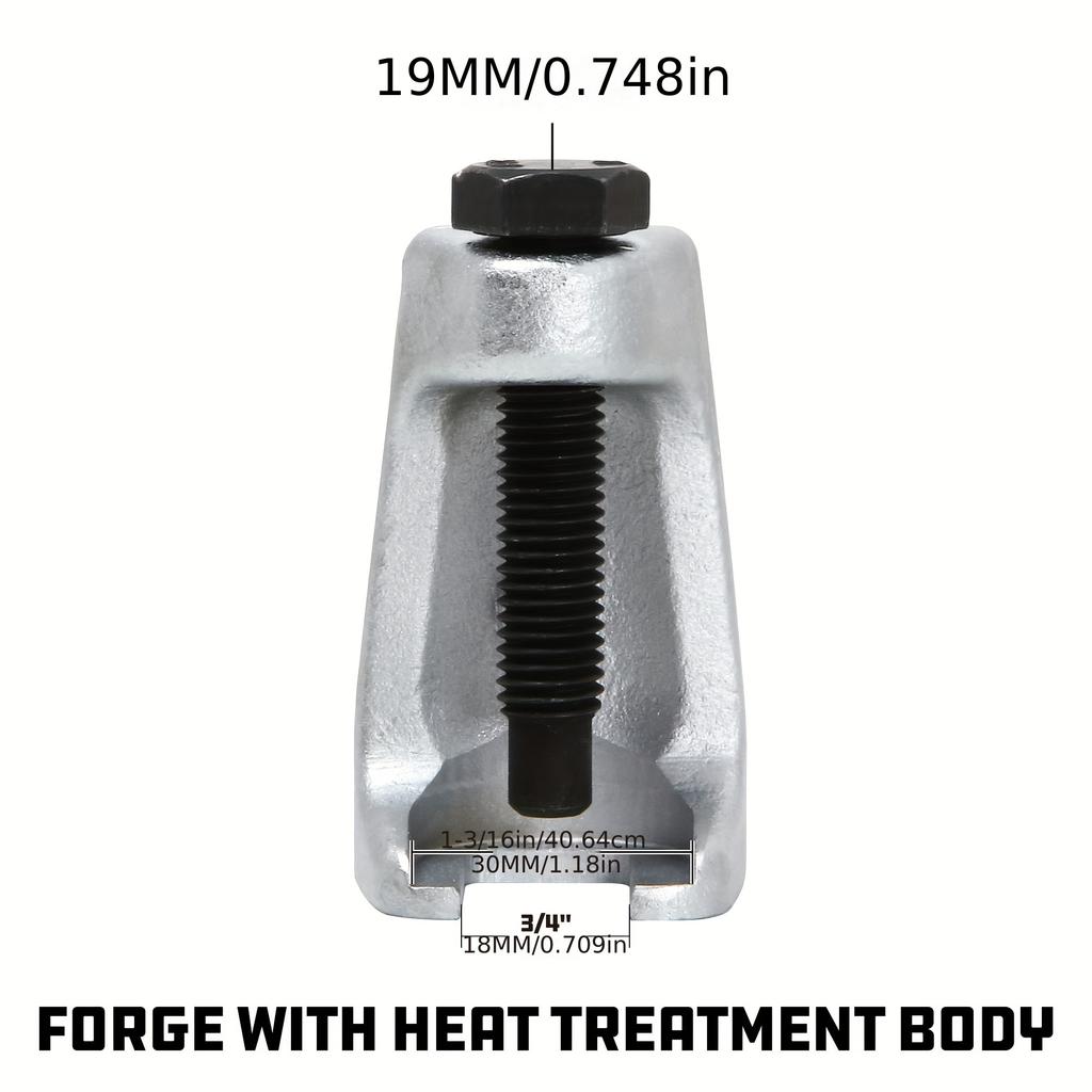 1 Stück Universeller Spurstangenkopf-Trenner, Spurstangenkopf-Auszieher-Satz Kugelgelenk-Abzieher Demontagewerkzeug für Vorderachs-Service an den meisten PKW/LKW/ATV