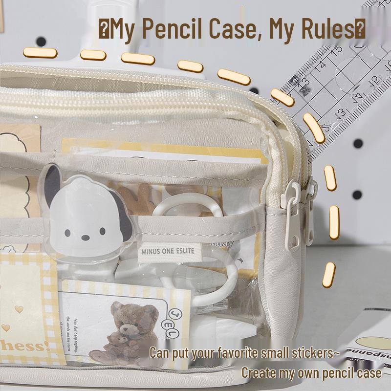 2024 Large Capacity Pencil Case for Girls: Stylish, High-Value Student Box with Advanced Design for Elementary School