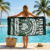 Irish Fashion Beach Towel: Ideal for Summer Adventures Soft, absorbent and quick drying suitable for swimming and bathing